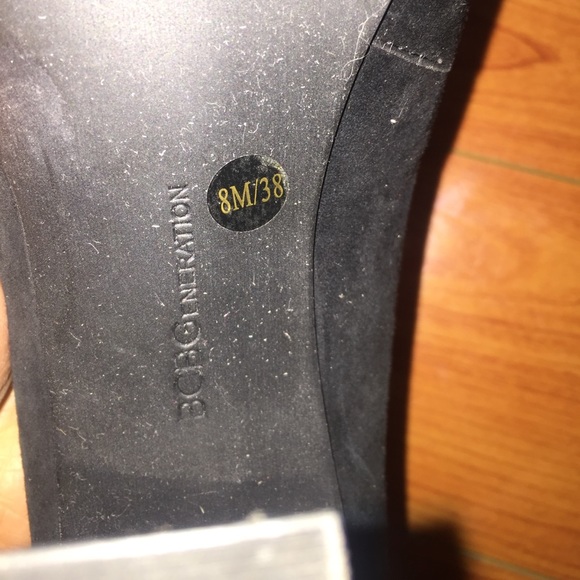 COPY - BCBG Black Genuine Suede Heels (sz 8, New … - Picture 4 of 4